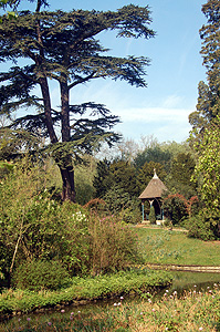 Swiss Gardens looking towards the Indian Kiosk April 2009